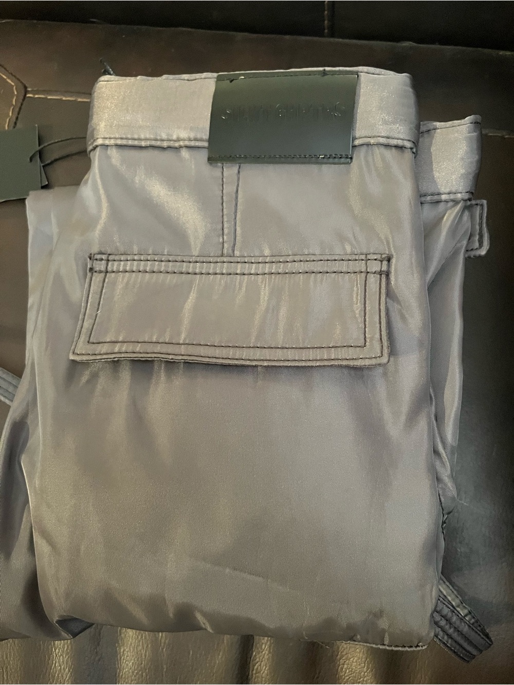 Silnt Chptrs Knight Grey Cargo Pants Size 29 NWT